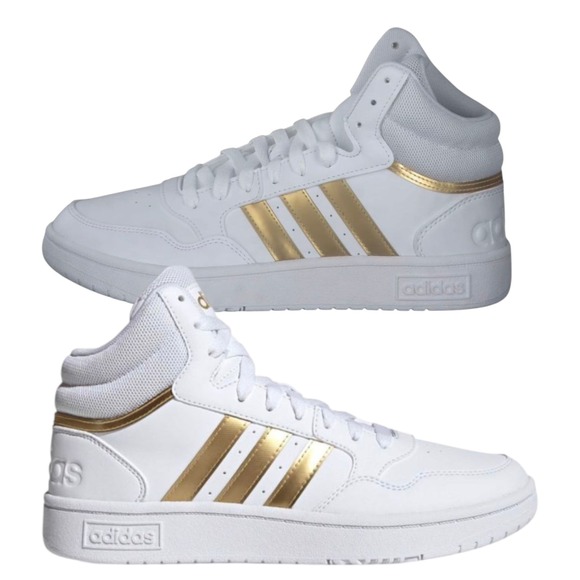 Adidas Women's Hoops 3.0 Mid Basketball Shoes Sneakers Size 8.5 New - Picture 15 of 16